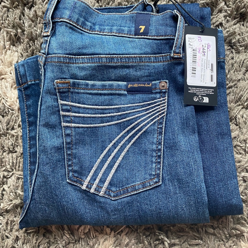 7 For All Mankind Dojo Retro Wash 26x34